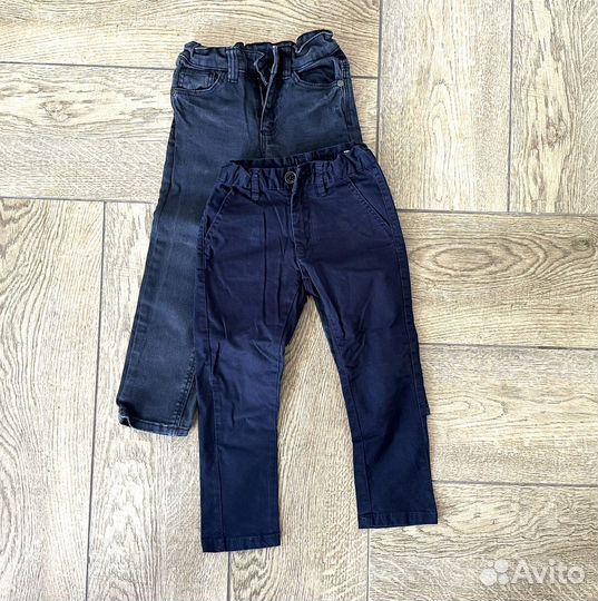 Брюки джинсы на мальчика 104
