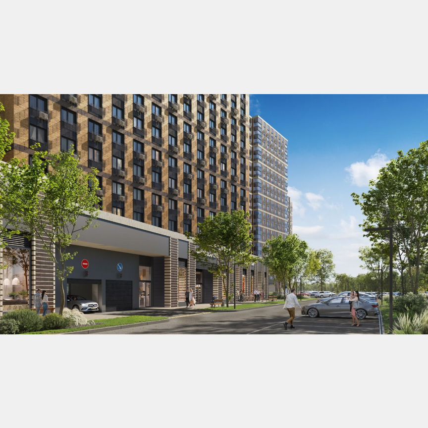 2-к. квартира, 66,1 м², 19/23 эт.