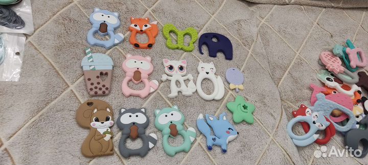 Силиконовая фурнитура для создания грызунков