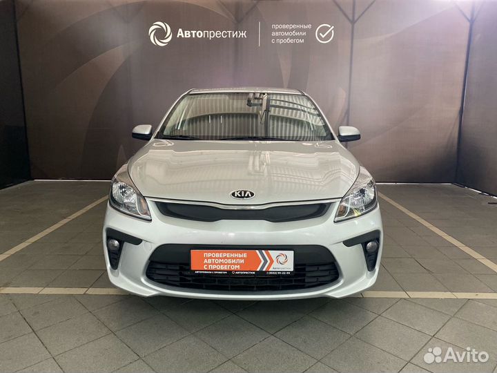 Kia Rio 1.6 МТ, 2018, 65 867 км