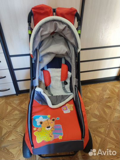 Коляска санки