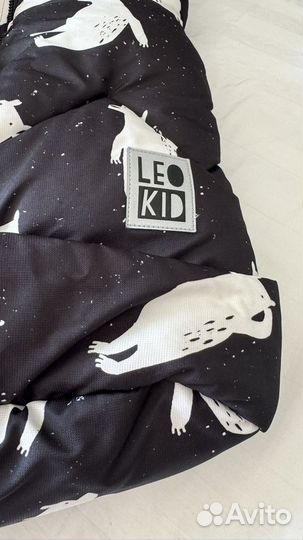 Зимний конверт в коляску leokid