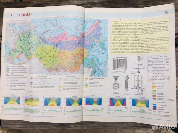 Атлас по географии 8 класс