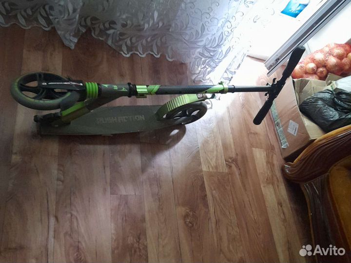 Самокат детский складной двухколёсный