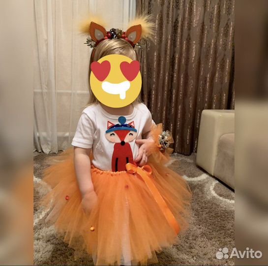 Новогодний костюм лисичка
