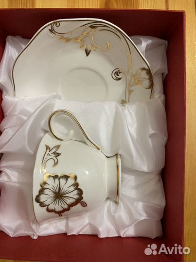 Чашка с блюдцем