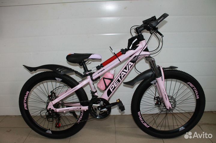 Горный подростковый велосипед Розовый