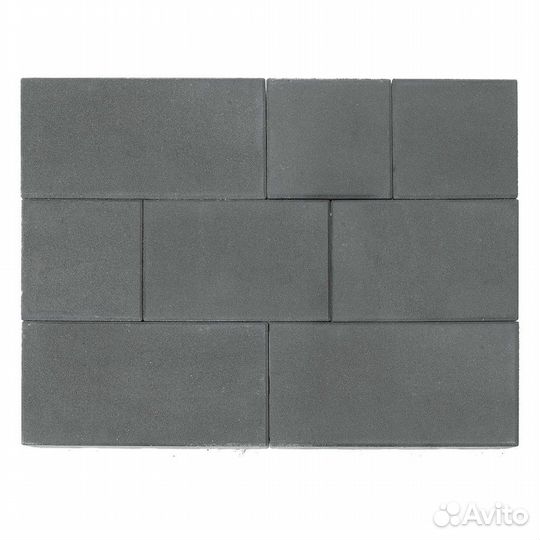 Тротуарная плитка Триада серая