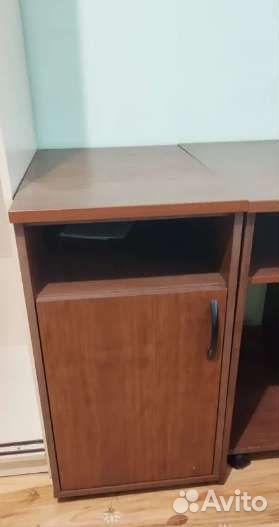 Компьютерный стол угловой с тумбочками