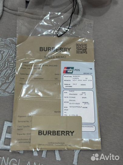 Худи / кофта / толстовка мужская Burberry