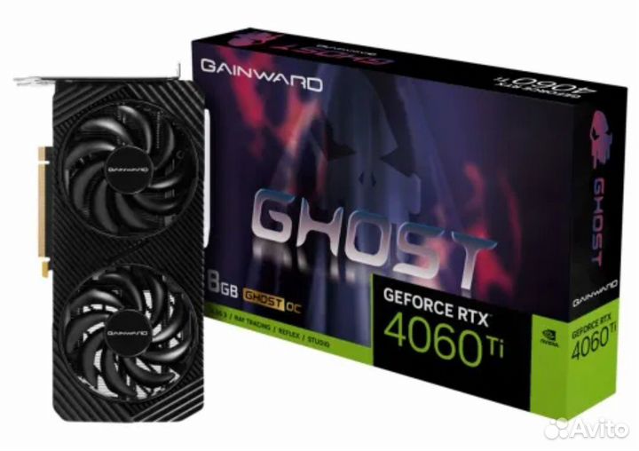 RTX 4060 Ti Ghost 8Gb Gainward (Palit)