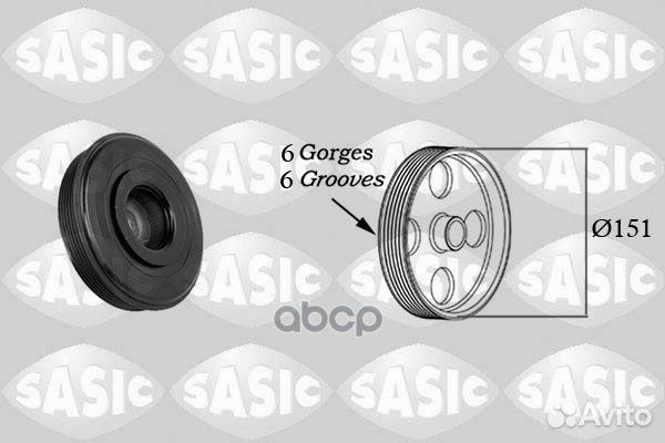 Шкив коленвала renault Laguna II Vel Satis Trafic