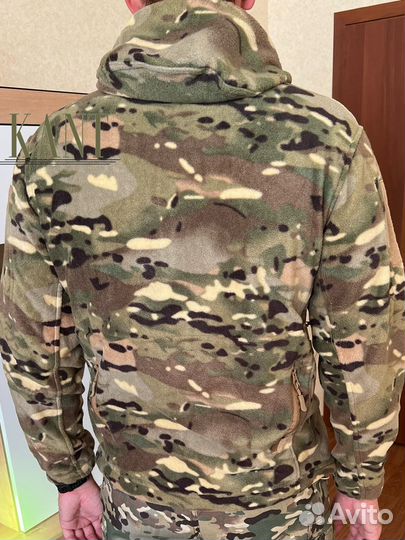 Кофта флисовая тактическая мультикам