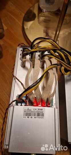 Asic antminer l3+ 504 Mh Ref