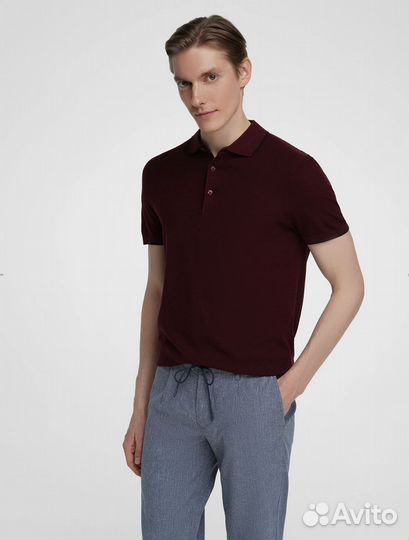 Поло тонкой вязки Henderson 50