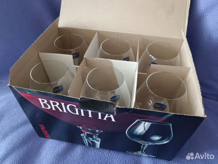 Набор бокалов для бренди Brigitta bomemia crystal