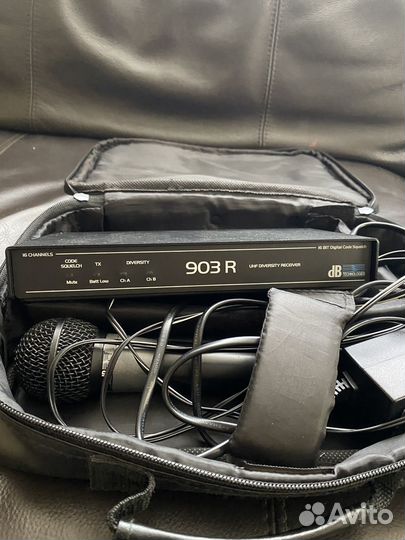 Радиомикрофон dB Technologies 903 R (италия)