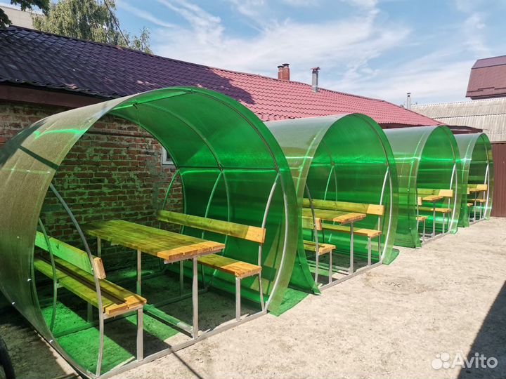 Теплица Беседка