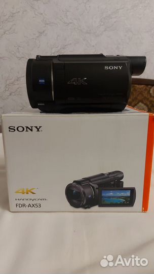 Видеокамера sony fdr-ax43