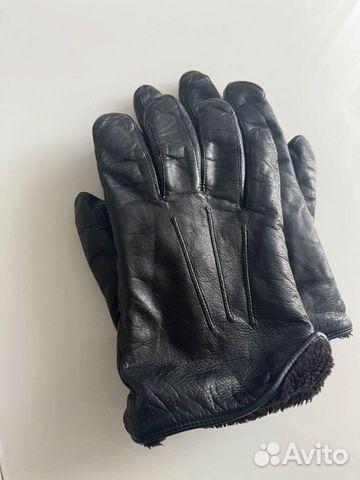 Мужские кожаные перчатки