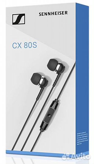 Sennheiser CX 80S проводные наушники с микрофоном