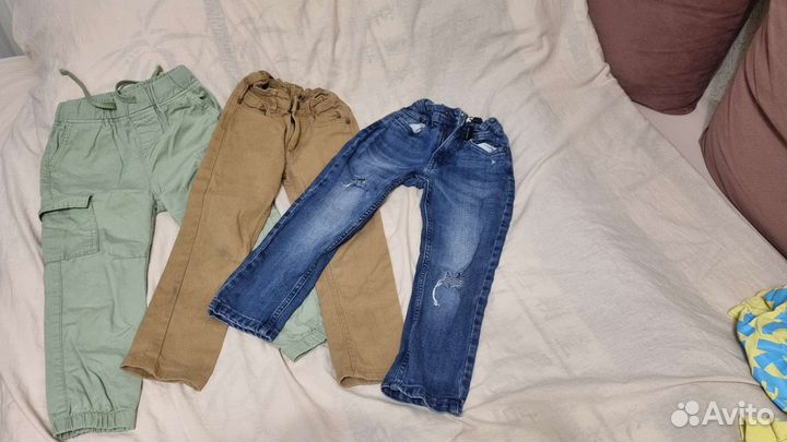 Вещи пакетом на мальчика 110 рост