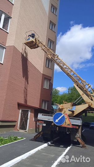 Услуга аренды автовышки
