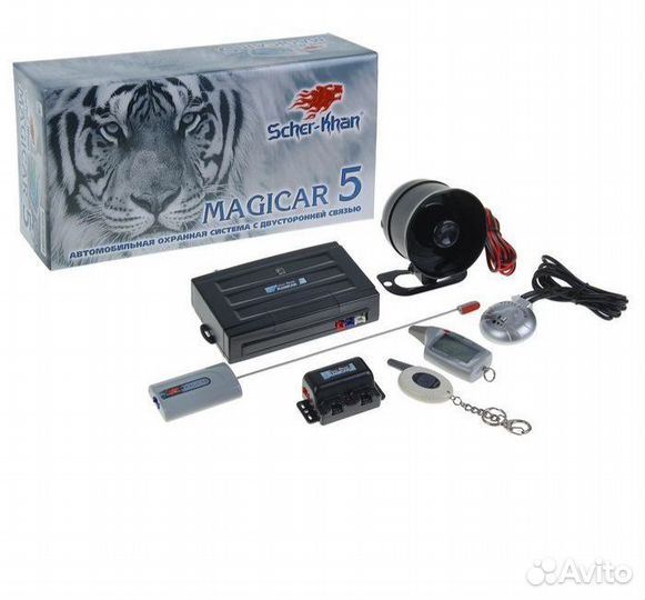 Сигнализация с автозапуском Шерхан Магикар 5