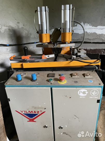 Yilmaz tk 501 станок для окон пвх