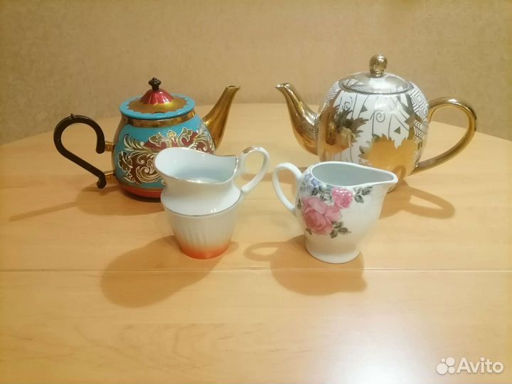 Чайник, молочник