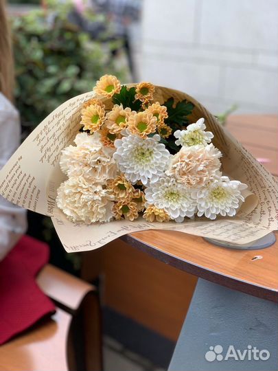 Букет цветов небольшой