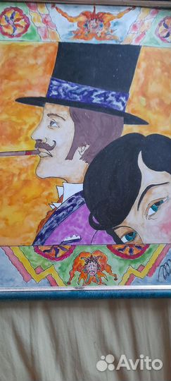 Картина,инопланетяев художник