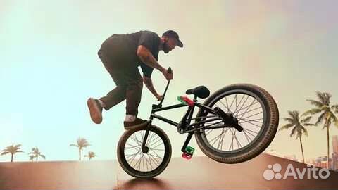 Bmx бмх Mack чёрный, синий
