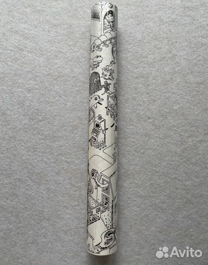 Рулон бумаги новый для раскрашивания, 10м. лустигт