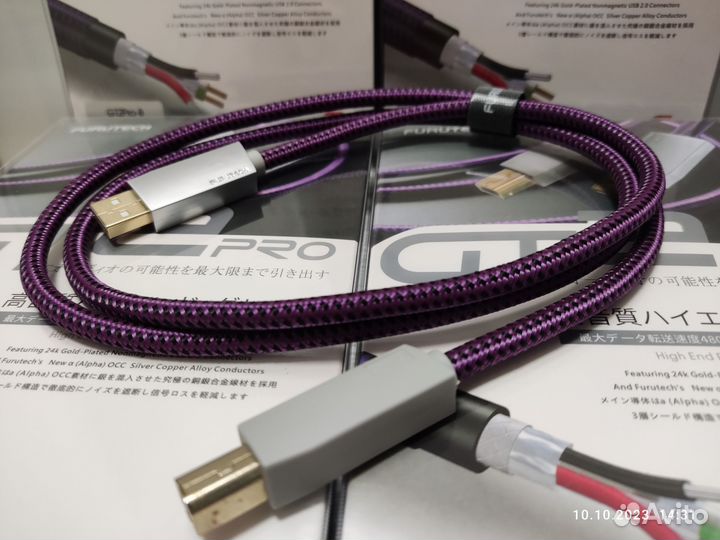 USB A B furutech GT2Рrо 1.2 метра