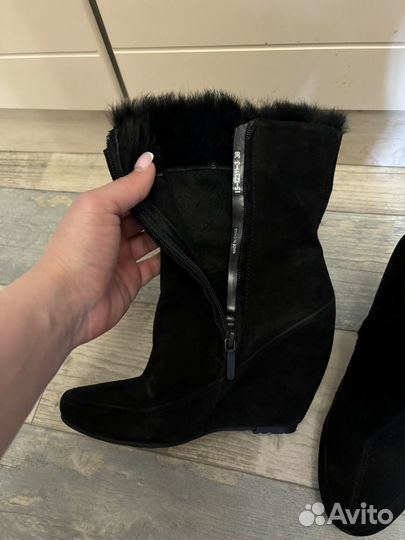 Ботинки осень, весна, теплая зима, женские