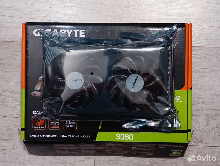 Видеокарта Gigabyte GeForce RTX 3060 8гб