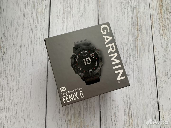 Коробка от часов Garmin Fenix 6 pro
