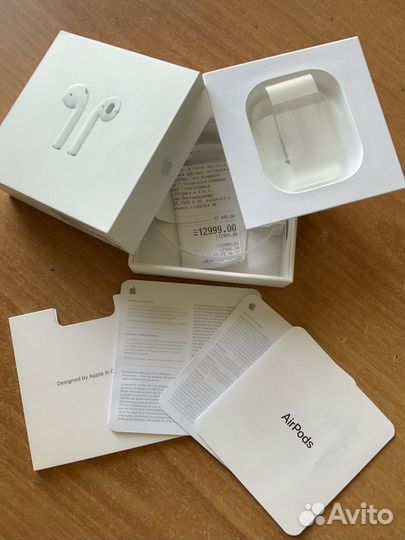Коробка от AirPods 2