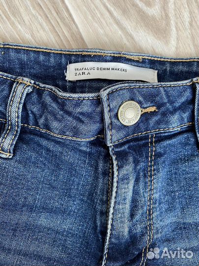 Джинсовые шорты zara
