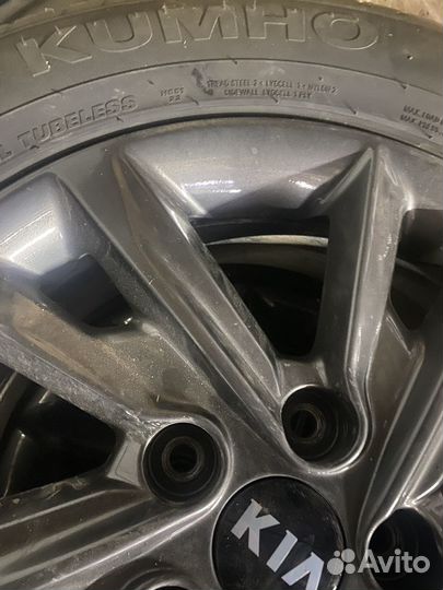 Колеса,диски,шины 5х114.3 размер 215/60r16