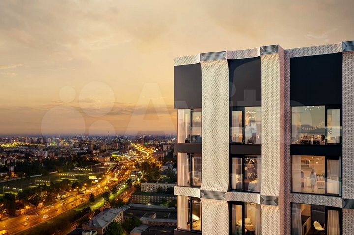 2-к. апартаменты, 54,4 м², 14/29 эт.