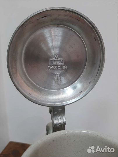 Пивная кружка с крышкой Германия