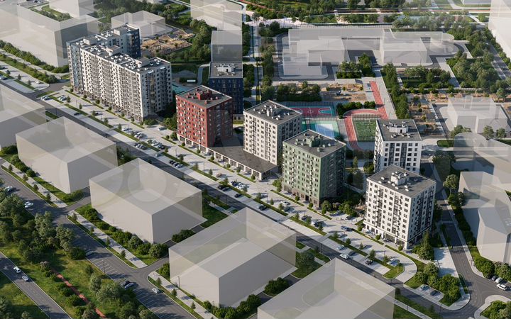 Квартира-студия, 21,4 м², 9/9 эт.