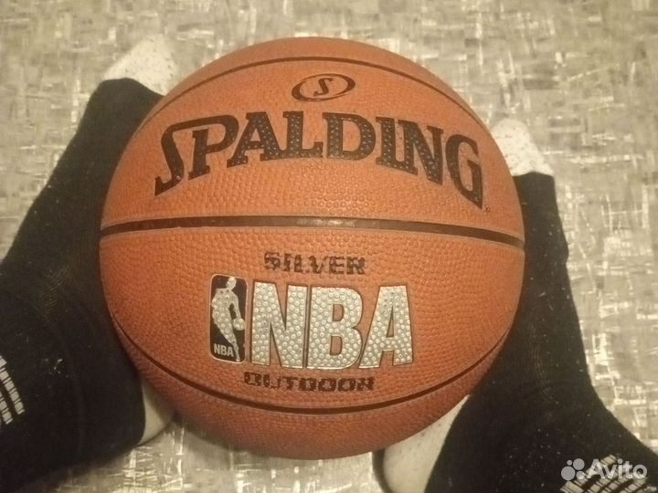 Баскетбольный мяч spalding silver 5