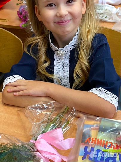 Школьное платье 128