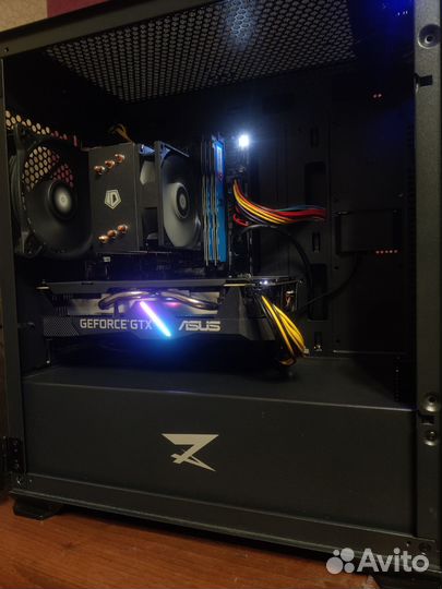 Игровой пк 1660S/ i3-9100/ SSD