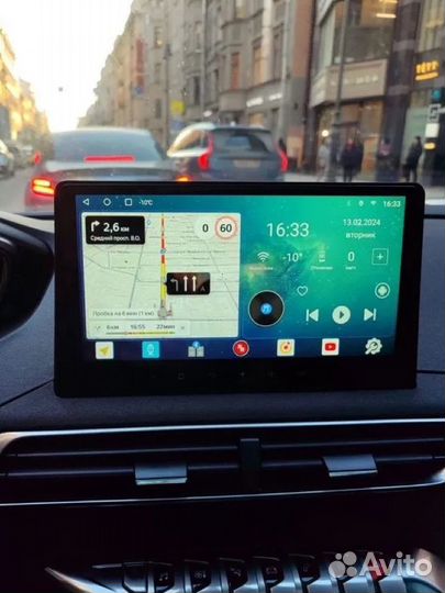 Автомагнитола на Android для Peugeot 4008/5008