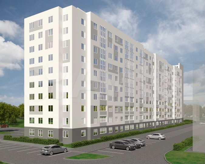 3-к. квартира, 56 м², 7/10 эт.