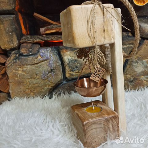 Подсвечник-аромалампа в винтажном стиле